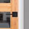 Kwikset Kwikset Halifax Iron Black Reversible Dummy Lever Right or Left Handed 97880-949 - alternate 2